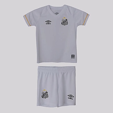 Kit Umbro Santos I 2023 Infantil: Torça com Estilo!