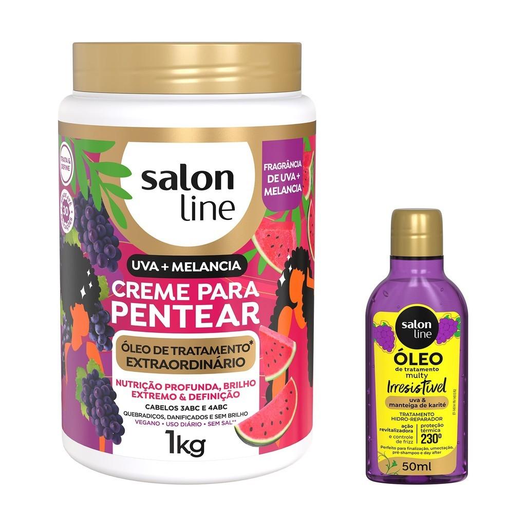 Kit Uva & Melancia: Cachos Nutridos e Radiantes