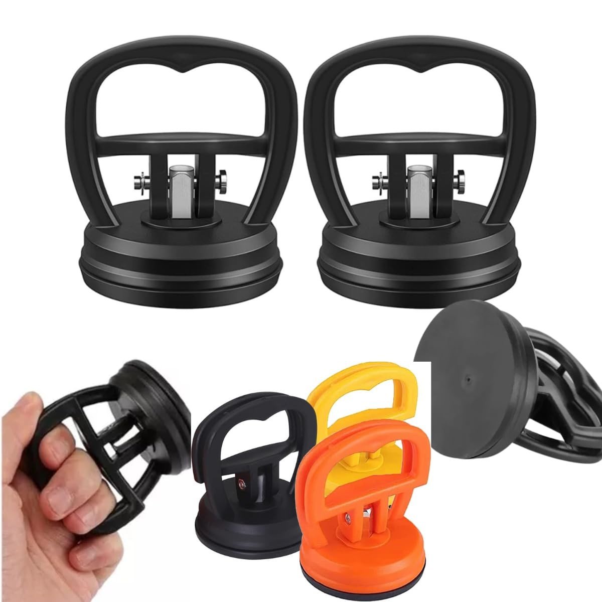Kit 2 Reparos de Amassados: Extrator Ventosa Profissional para Carro, Moto e Caminhão