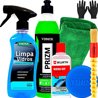 Kit Vidro Perfeito: Restaure e Proteja!