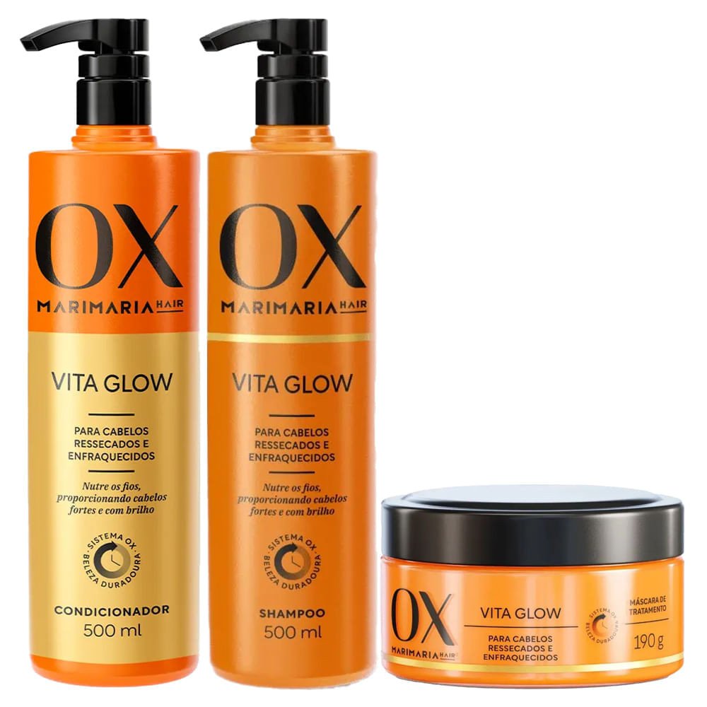 Kit Vita Glow Mari Maria: Cabelos Radiantes!