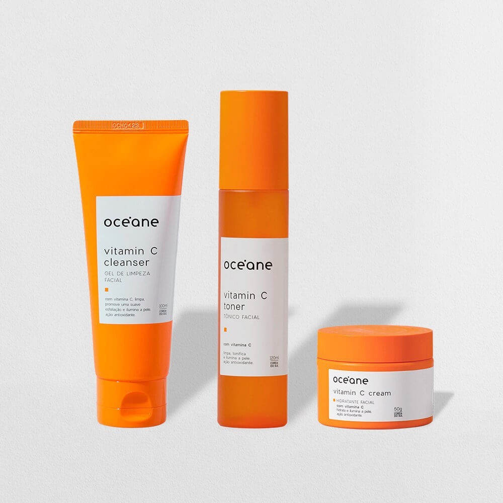 Kit Vitamina C: Limpeza e Hidratação Poderosa
