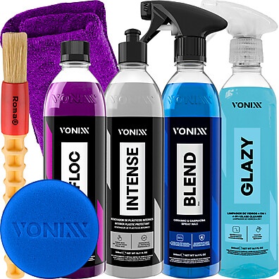 Kit Vonixx Glazy Intense: Limpeza e Brilho!
