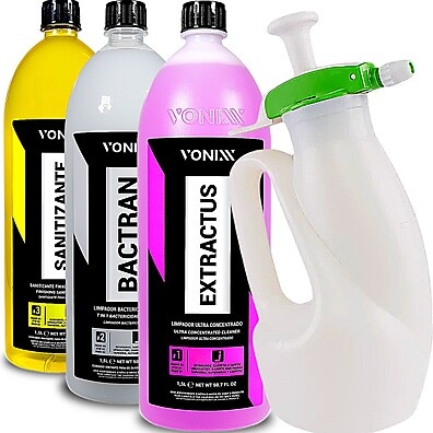Kit Vonixx + Guarany: Limpeza Profunda em Estofados