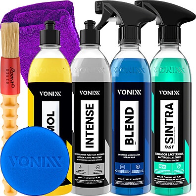 Kit Vonixx: Limpeza Completa e Brilho Intenso para Seu Carro