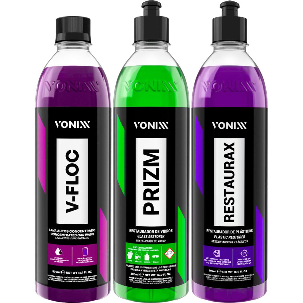 Kit Vonixx: Limpeza Total e Proteção Automotiva