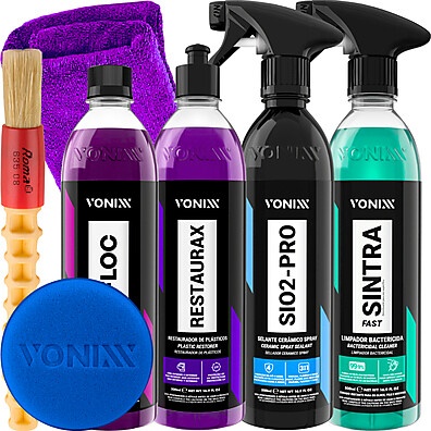 Kit Vonixx para Limpeza e Restauração de Carro: Tudo que Você Precisa!