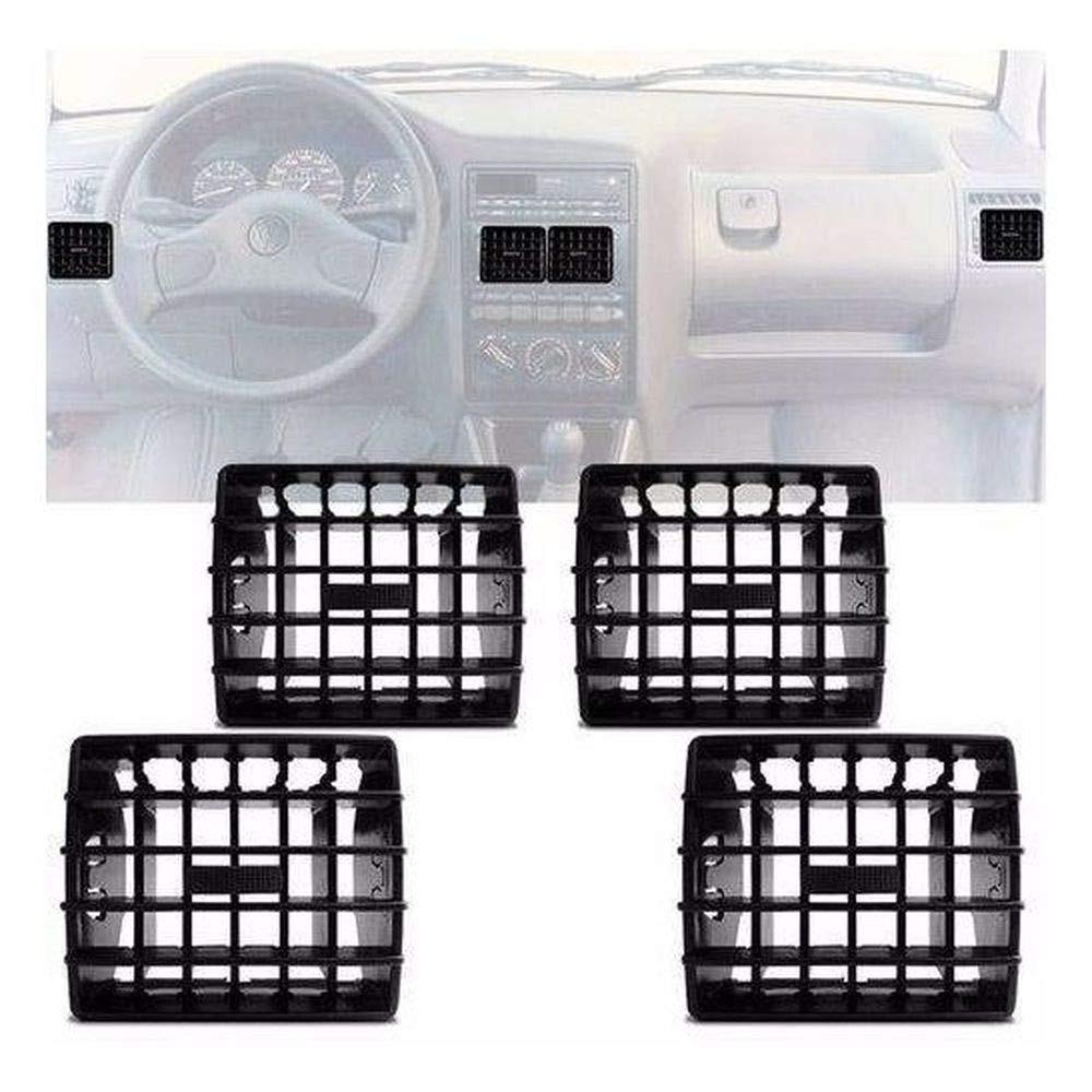 Kit Difusor de Ar Gol Voyage Parati Saveiro Bola 95-99 Preto - Renove o Interior do Seu VW!