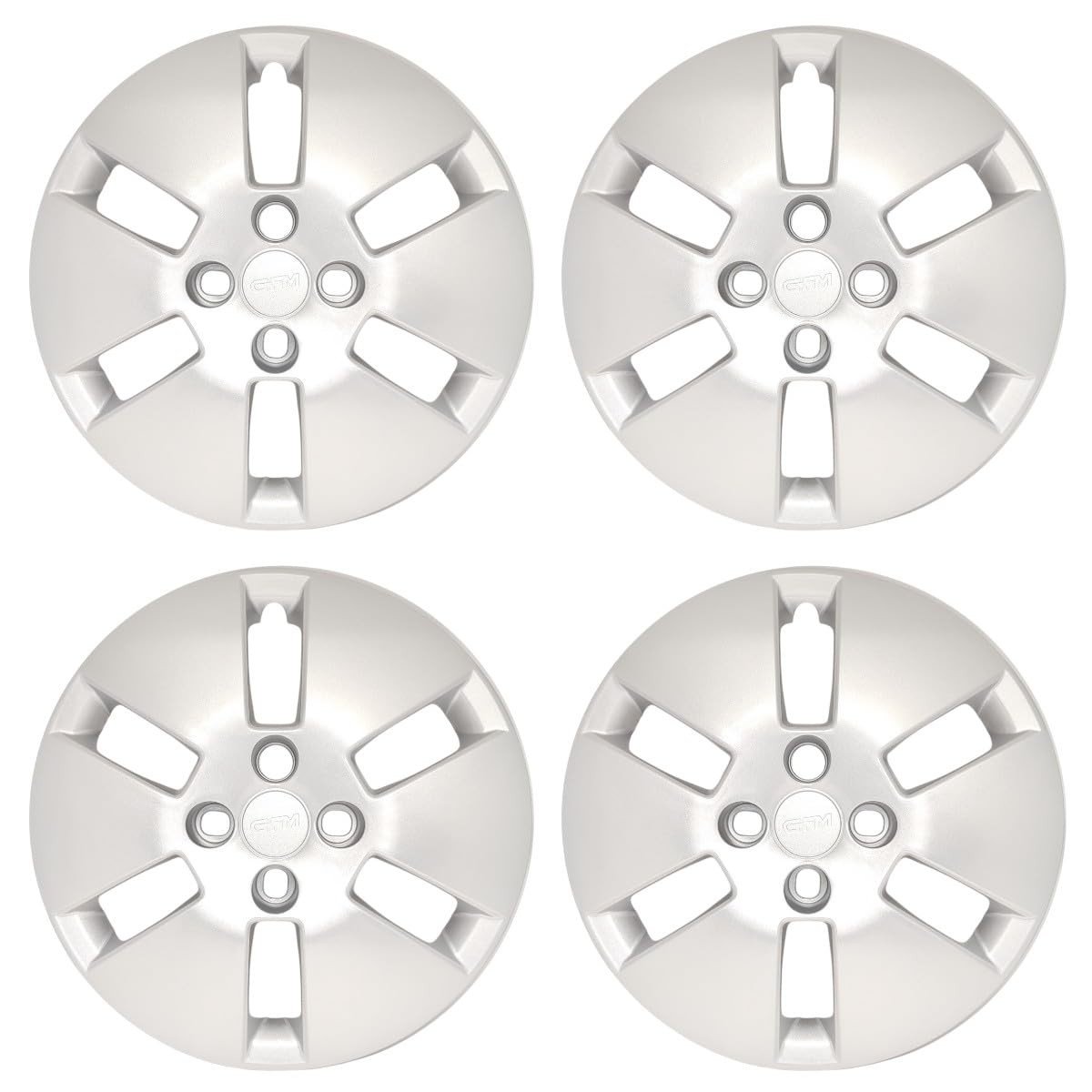 Kit 4 Calotas Prata Aro 14 para VW UP! 2014-2016 - Design Moderno e Proteção