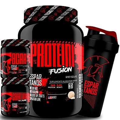 Kit Whey + BCAA + Creatina: Potencialize Seus Resultados!