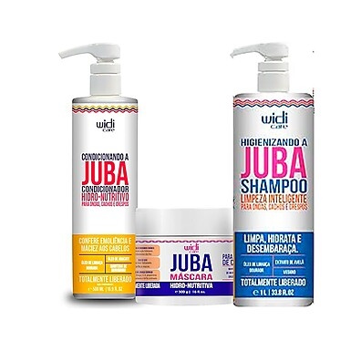 Kit Widi Care Juba: Cachos Hidratados!