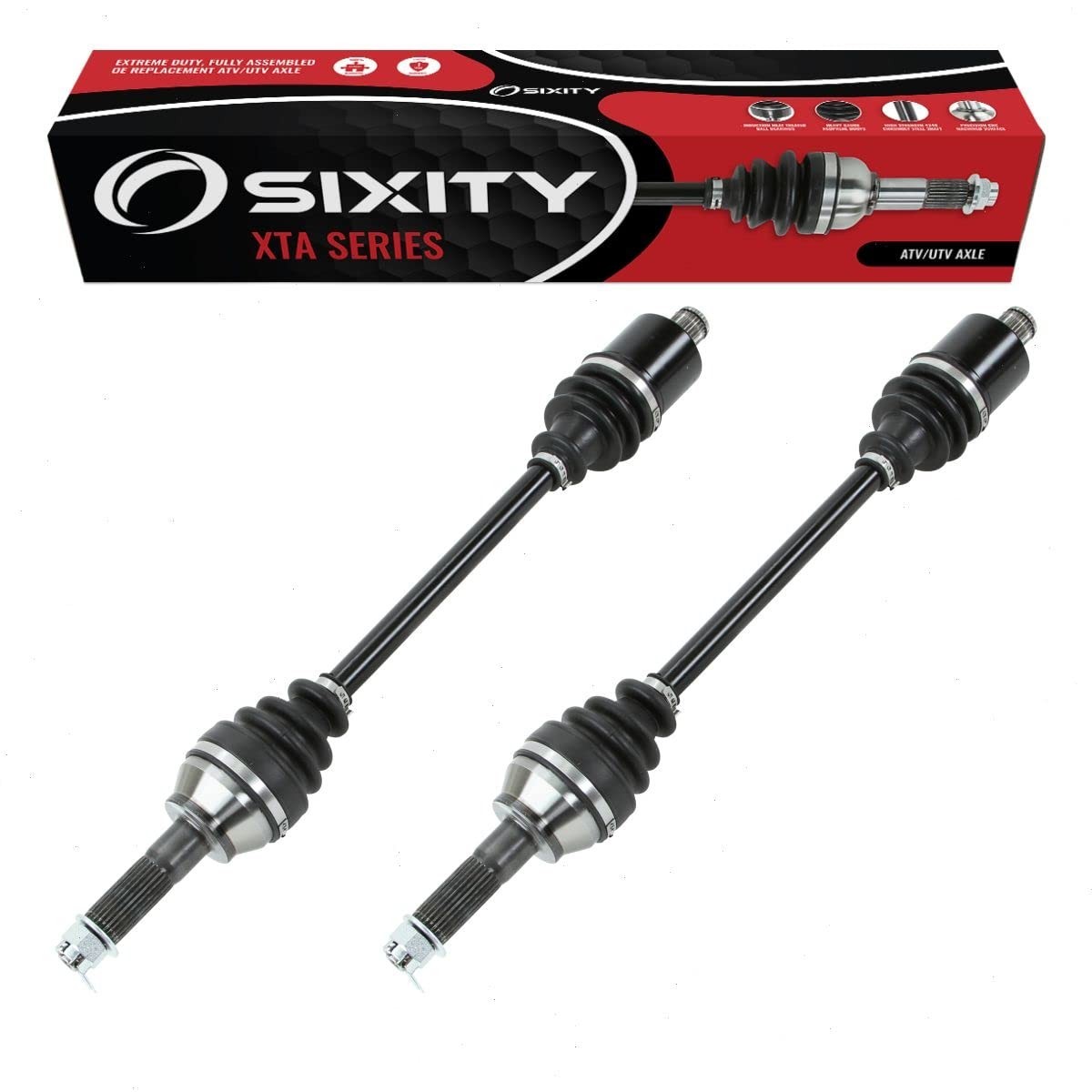 Kit 2 Eixos Traseiros Sixity XTA para Polaris Ranger 4x4 500/800 EFI (2010-2014)