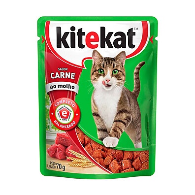 KiteKat Sachê Carne: A Ração Úmida que Seu Gato Vai Amar!