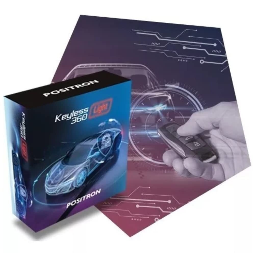 Alarme Cyber Keyless KL360 Light Positron: Segurança Inteligente para Seu Carro