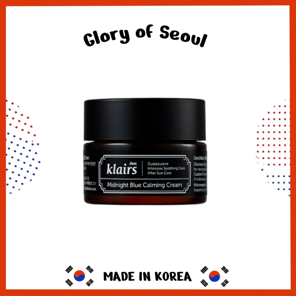 KLAIRS Midnight Blue: Calmante Facial para Pele Sensível