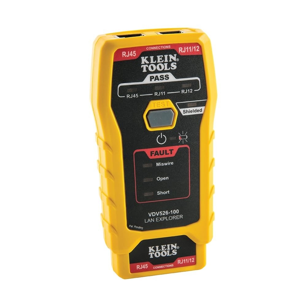 Klein Tools VDV526-100: Testador de Cabo LAN Explorer com Controle Remoto para Redes Confiáveis