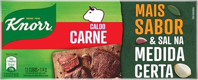 Knorr Caldo Carne 114G 12 Cubos