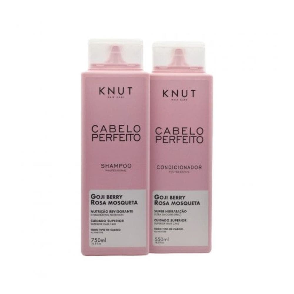 Knut Cabelo Perfeito: Kit Shampoo e Condicionador