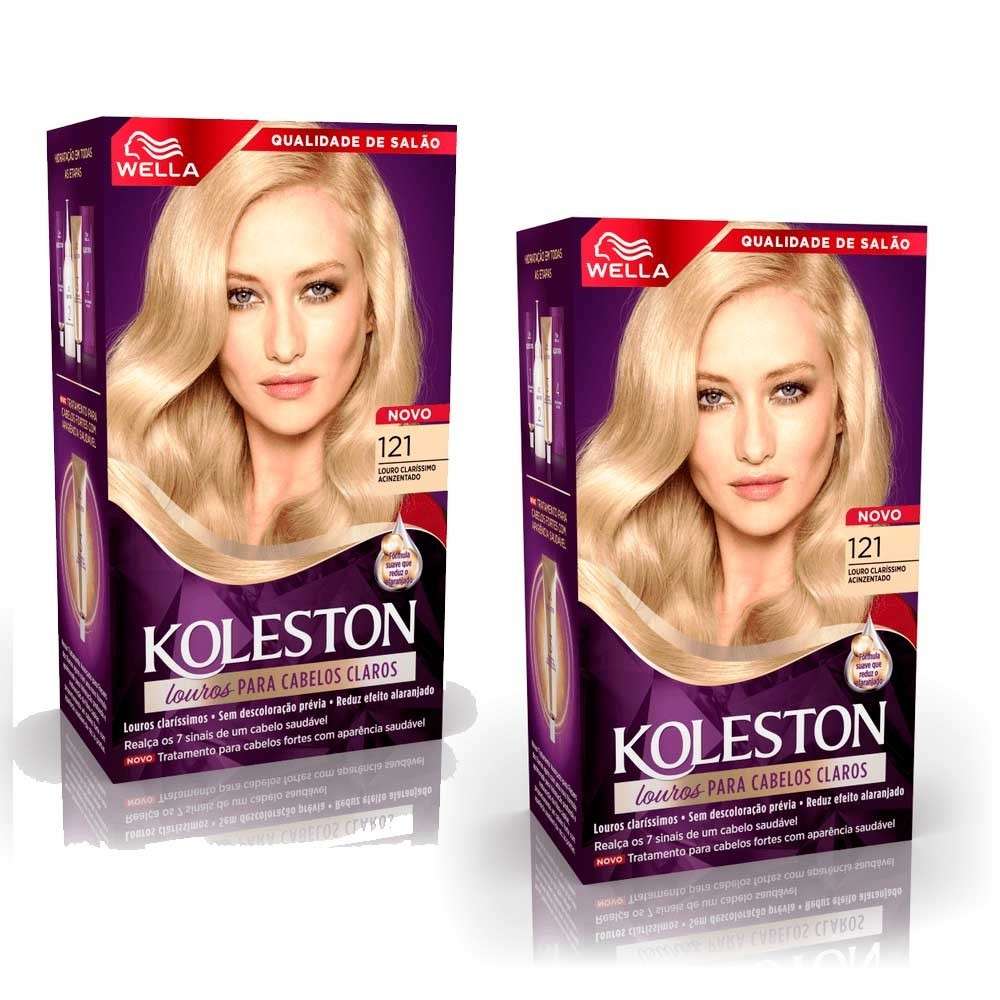Koleston 121: Louro Claríssimo Acinzentado