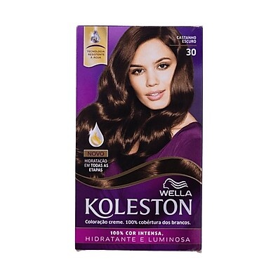Koleston 30 Castanho Escuro: Cor Intensa e Duradoura
