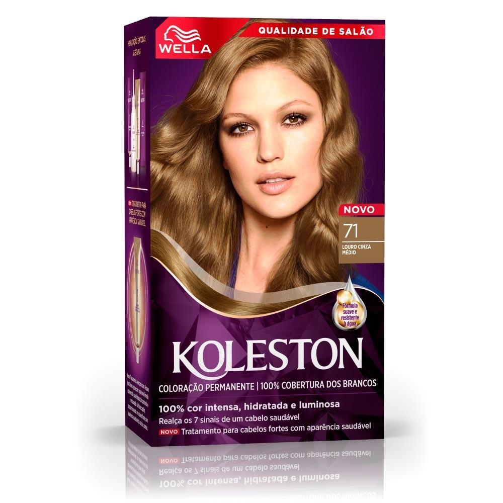 Koleston 71: Louro Cinza Médio Radiante