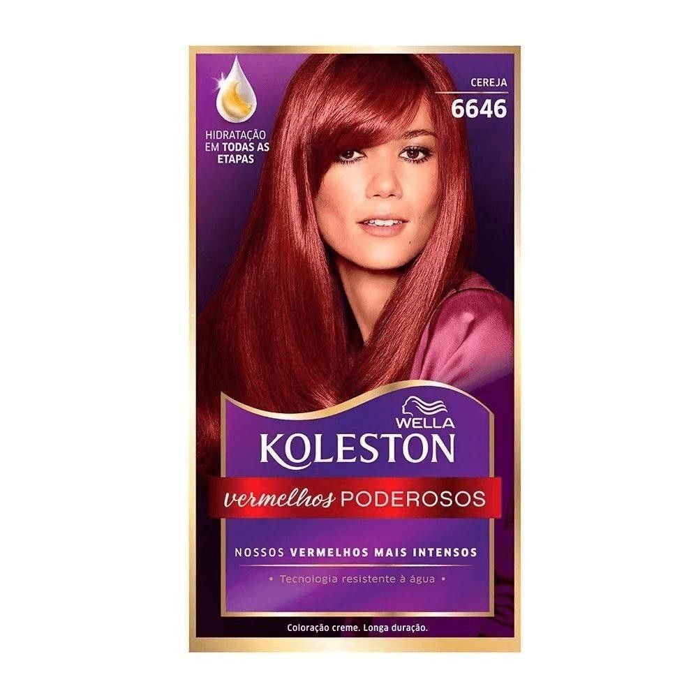 Koleston Cereja 6646: Cabelos Incríveis!
