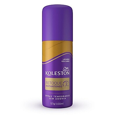 Koleston Retoque Instantâneo: Louro Escuro em 3s!