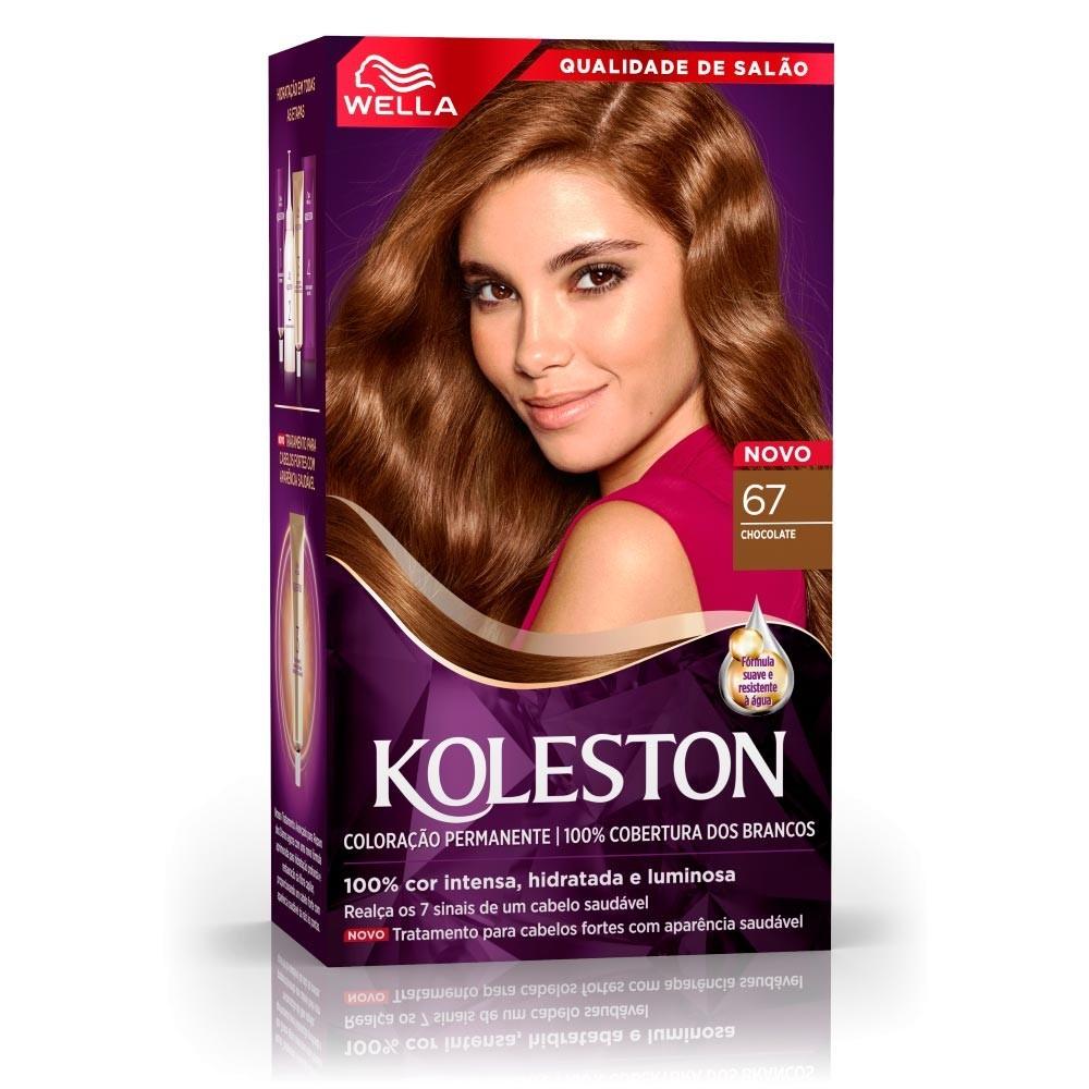 Koleston Wella Chocolate 67: Cabelos Radiantes!