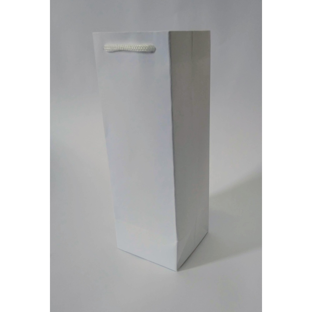 Sacola Mini Garrafa: 50 Unidades Kraft
