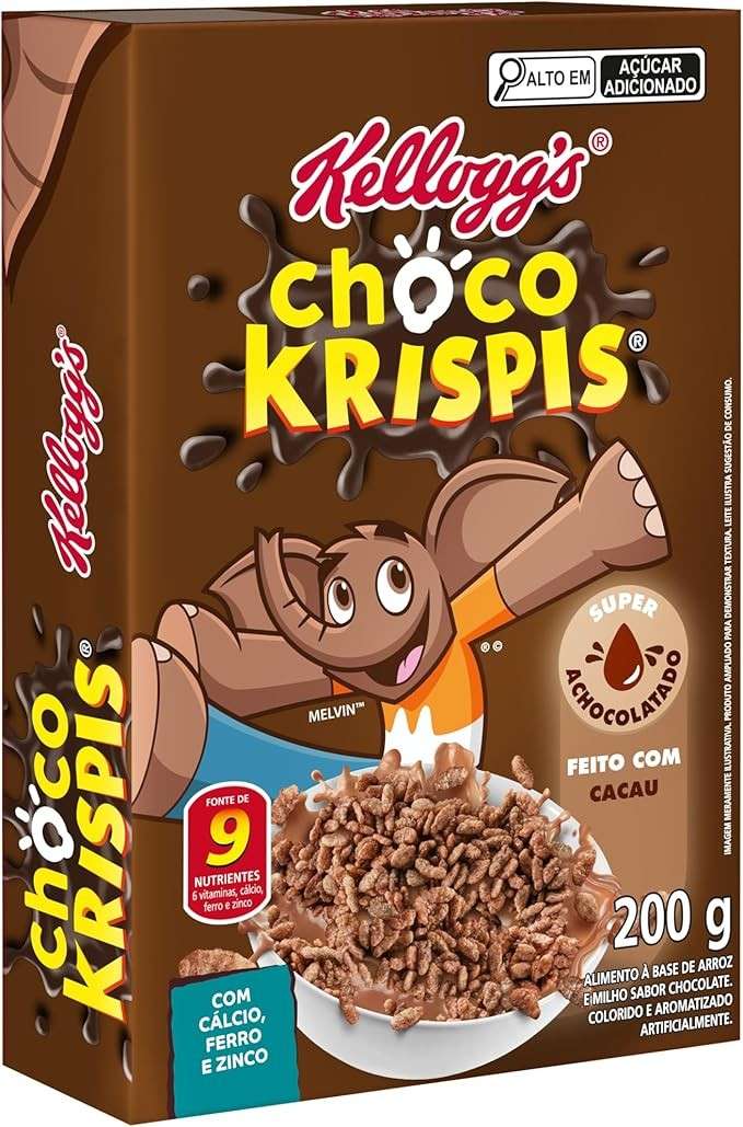 Cereal Choco Krispis® sabor Chocolate Kellogg's® 200g