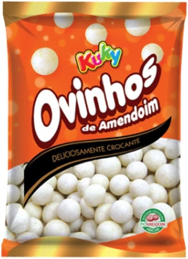 Amendoim Bolinha Ovinho Salgadinho Kuky Com 0,500gr