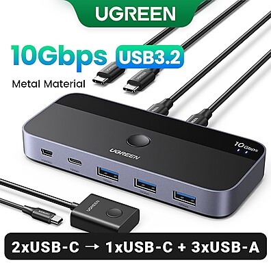 kvm-usb-c-ugreen-compartilhe-4-dispositivos