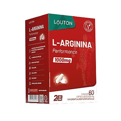 L-Arginina Plus 1000mg Vegano: Kit 3 Potes para Desempenho