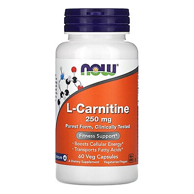 L-Carnitina 250mg Now Foods: Energia e Performance!