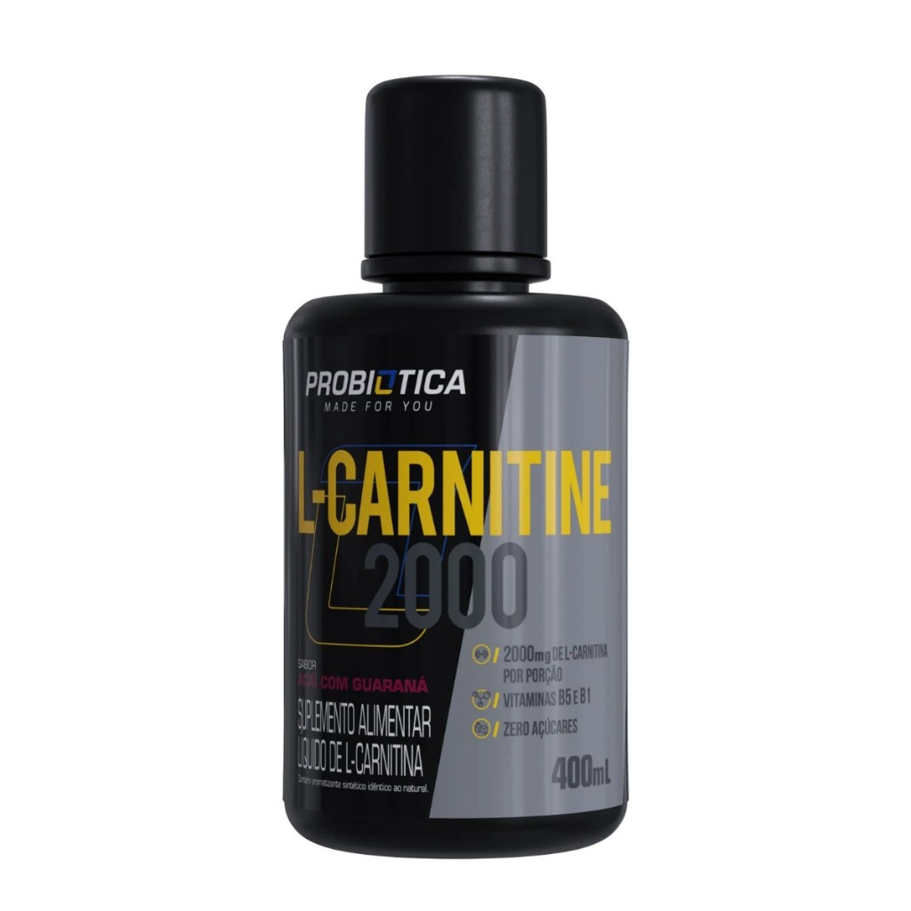 L-Carnitine 2000 Probiótica: Queime Gordura e Tenha + Energia!
