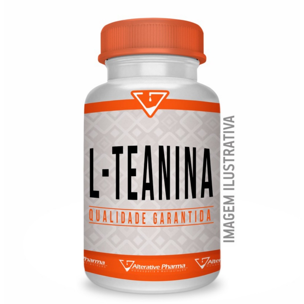 L-Teanina 200mg: Calma e Foco em 60 Cápsulas