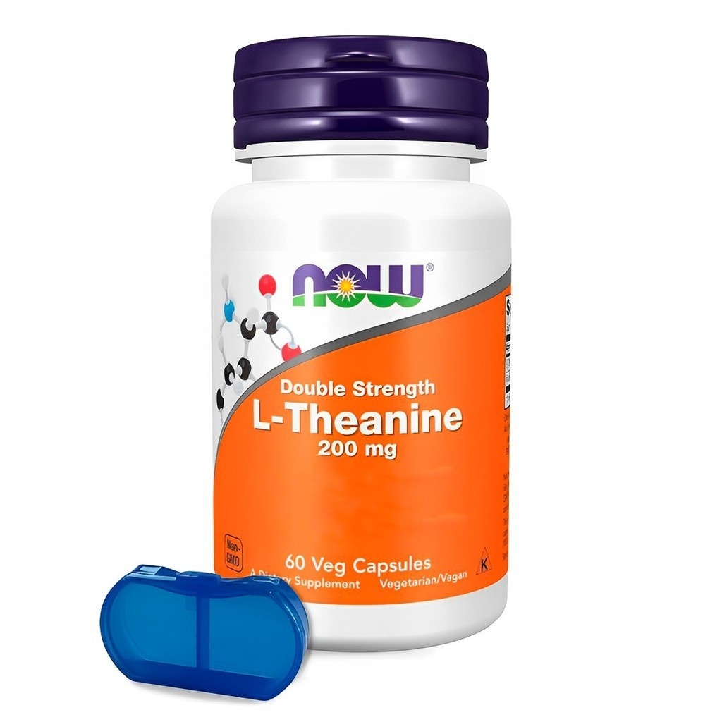 L-Teanina 200mg: Relaxamento e Foco!