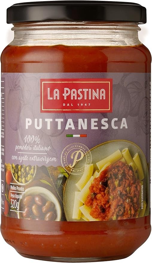 La Pastina Molho Alla Puttanesca 320G