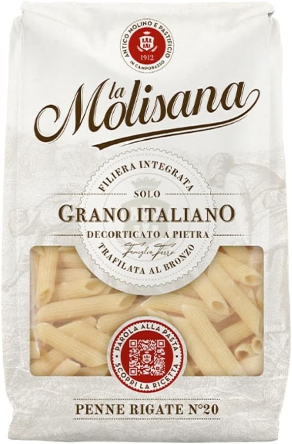 Massa Italiana Penne Rigate La Molisana 500 G