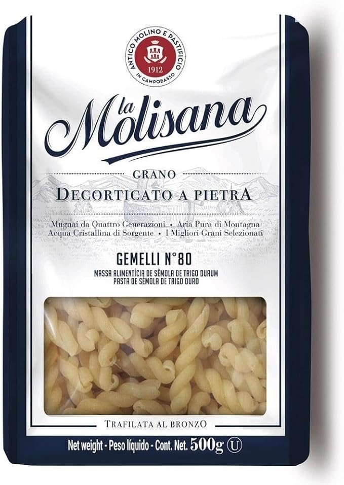 Massa Italiana Gemelli La Molisana 500 G