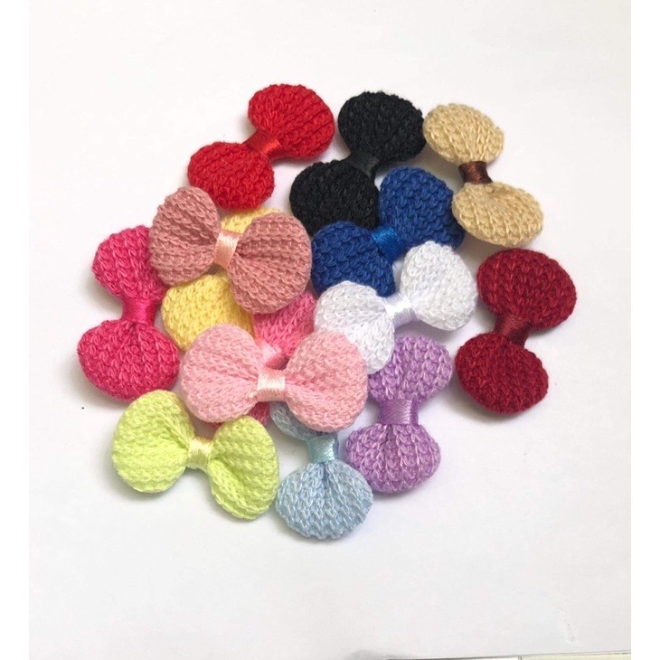 Lacinho Crochê 4cm: 50 Unidades Sortidas!