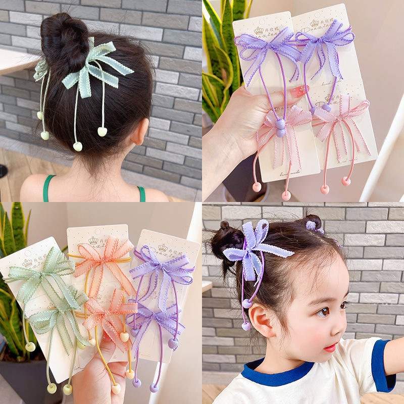 Laços de Cabelo de Desenho Animado: Charme para sua Pequena!