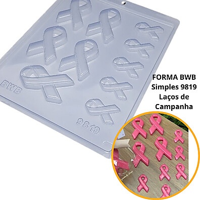 Laços de Campanha: Formas de Acetato para Doces