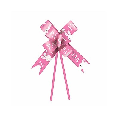 Laços de Páscoa Rosa: Decore com Charme!