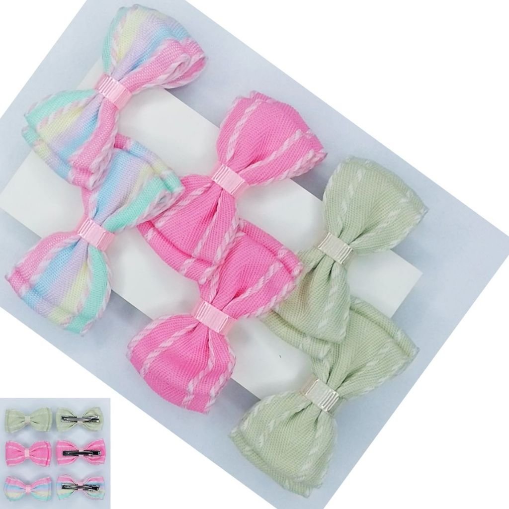 Laços Jeans Duplos: 3 Pares para sua Princesa!