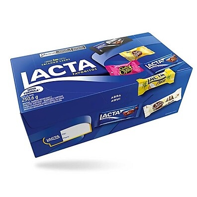 Lacta Favoritos: 250g de Pura Felicidade!