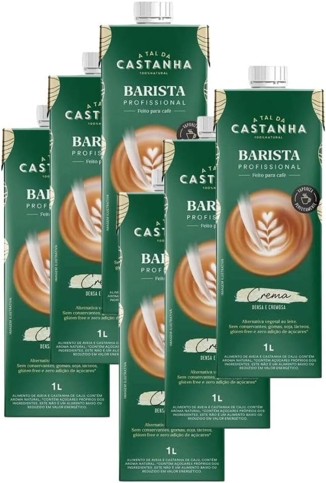 Bebida Barista Sem Lactose Sem Glúten A Tal da Castanha 6 litros