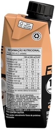 Piracanjuba ProForce 15g de Proteínas Zero Lactose Sabor Coco - 250ml