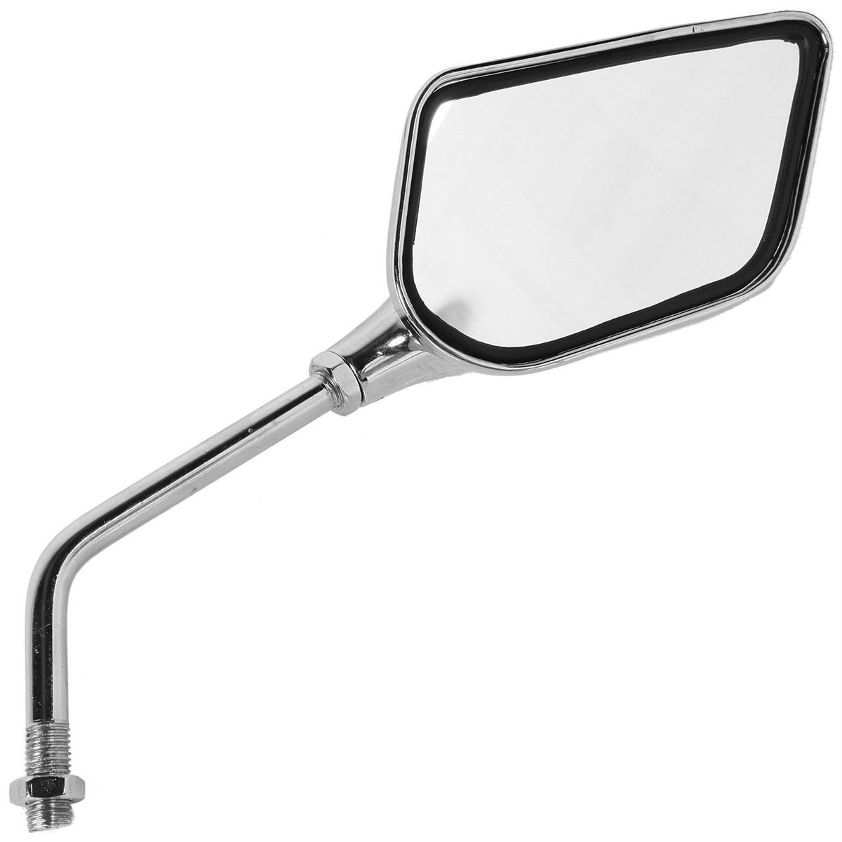 Espelho Retrovisor Esportivo Asa Cromado Lado Direito - Estilo e Segurança para Seu Carro