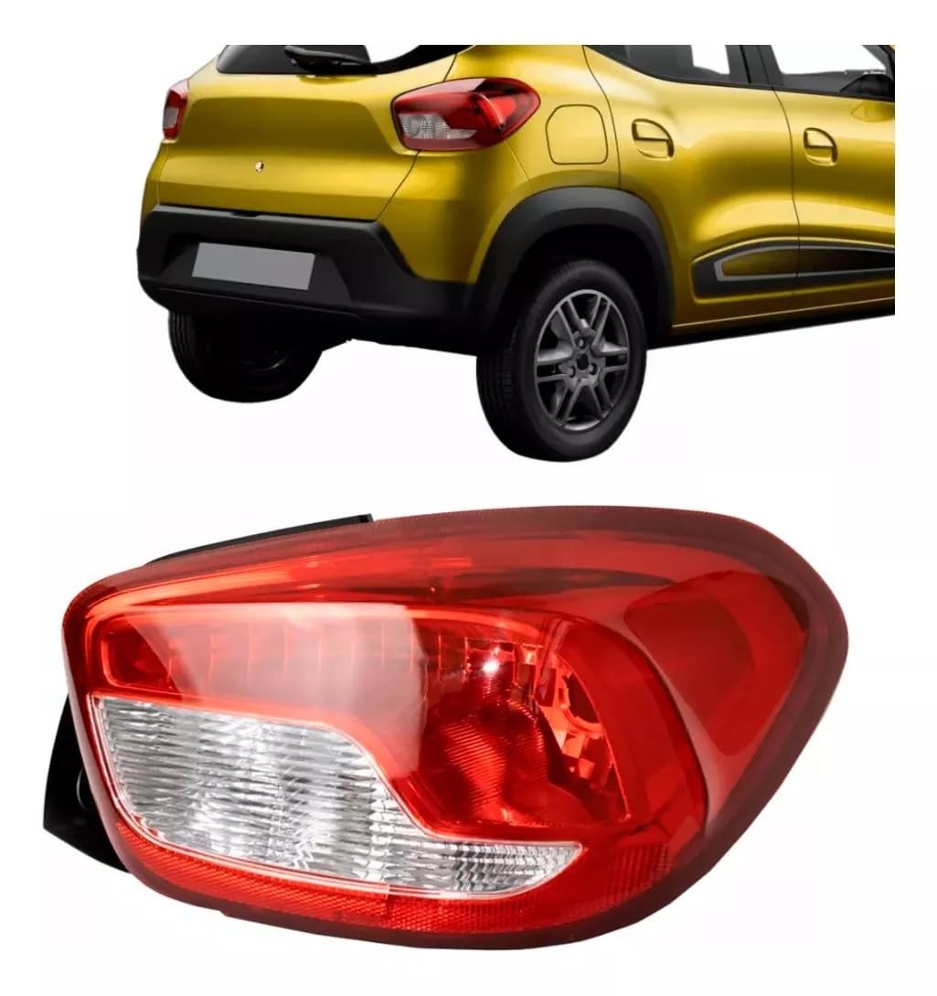 Lanterna Traseira Renault Kwid 2017-2022 Lado Direito - Visibilidade e Segurança